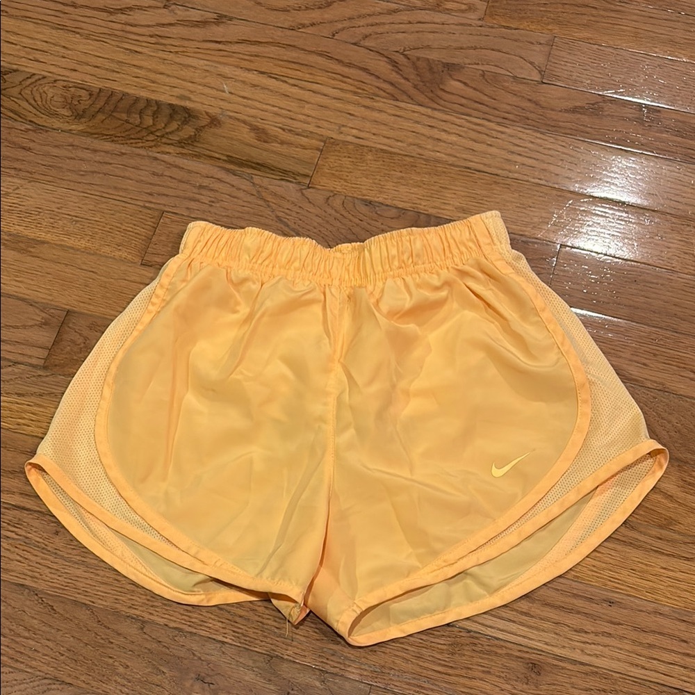 Nike Orange Athletic Shorts